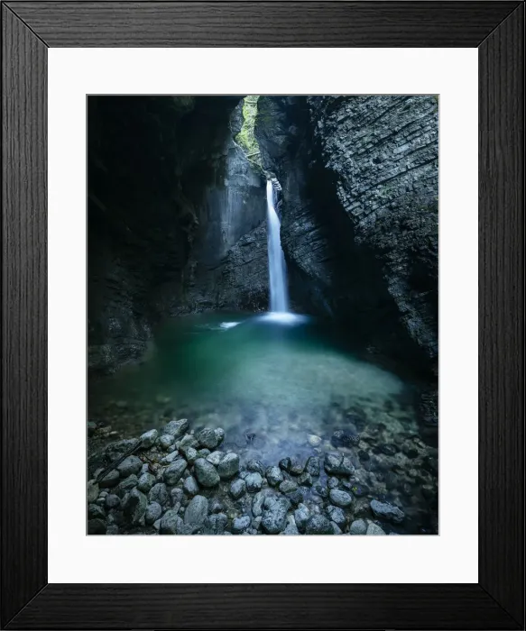 Framed Print : Kobarid waterfall, Kobarid, Caporetto, Gorizia, Triglav National Park, Upper Carniola Framed Print : Kobarid waterfall, Kobarid, Caporetto, Gorizia, Triglav National Park, Upper Carniola