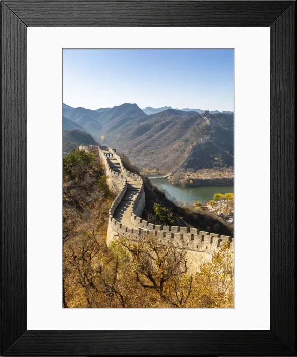 Framed Print : View of Great Wall of China at Huanghua Cheng (Yellow Flower), UNESCO World Heritage Site Framed Print : View of Great Wall of China at Huanghua Cheng (Yellow Flower), UNESCO World Heritage Site