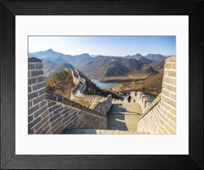 Framed Print : View of Great Wall of China at Huanghua Cheng (Yellow Flower), UNESCO World Heritage Site Framed Print : View of Great Wall of China at Huanghua Cheng (Yellow Flower), UNESCO World Heritage Site