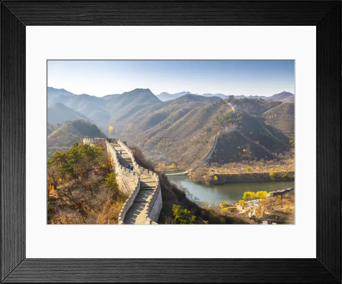 Framed Print : View of Great Wall of China at Huanghua Cheng (Yellow Flower), UNESCO World Heritage Site Framed Print : View of Great Wall of China at Huanghua Cheng (Yellow Flower), UNESCO World Heritage Site