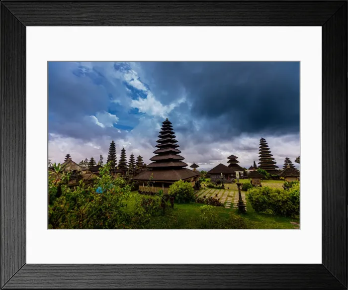 Framed Print : The Besakih Temple, the largest and holiest temple of Hindu religion in Bali, Indonesia Framed Print : The Besakih Temple, the largest and holiest temple of Hindu religion in Bali, Indonesia