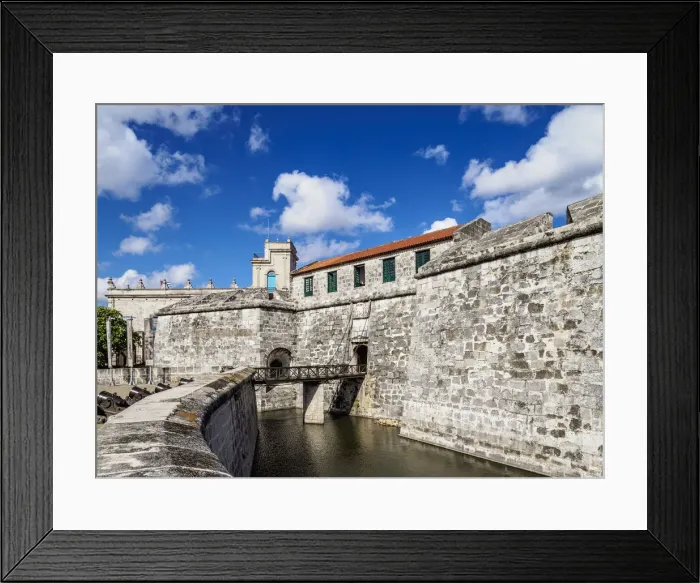 Framed Print : Castillo de la Real Fuerza (Castle of the Royal Force), La Habana Vieja Framed Print : Castillo de la Real Fuerza (Castle of the Royal Force), La Habana Vieja