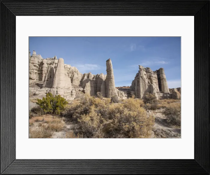 Framed Print : Plaza Blanca (the White Place) in the Rio Chama hills, New Mexico Framed Print : Plaza Blanca (the White Place) in the Rio Chama hills, New Mexico