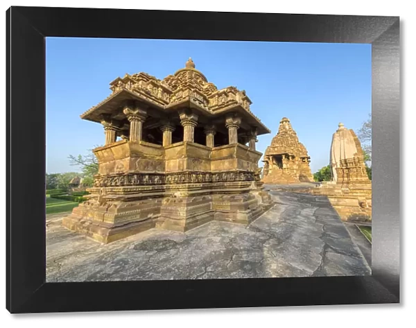 Nandi and Visvanatha temples, Khajuraho Group of Monuments, UNESCO World Heritage Site