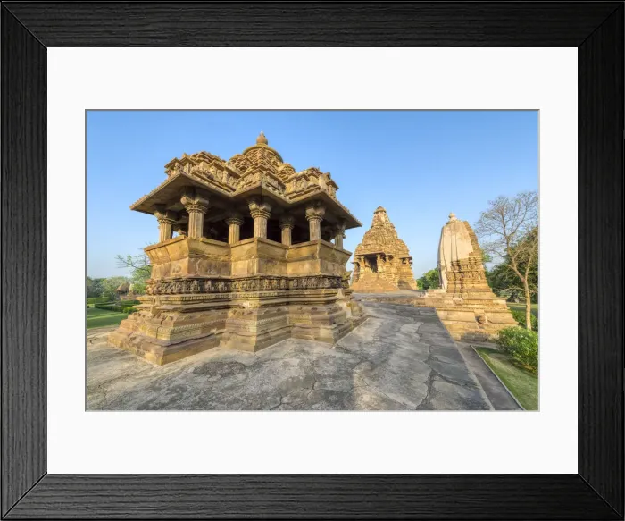 Framed Print : Nandi and Visvanatha temples, Khajuraho Group of Monuments, UNESCO World Heritage Site Framed Print : Nandi and Visvanatha temples, Khajuraho Group of Monuments, UNESCO World Heritage Site