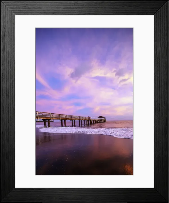Framed Print : Waimea Bay State Pier at sunset, Waimea, Kauai Island, Hawaii, United States of America Framed Print : Waimea Bay State Pier at sunset, Waimea, Kauai Island, Hawaii, United States of America