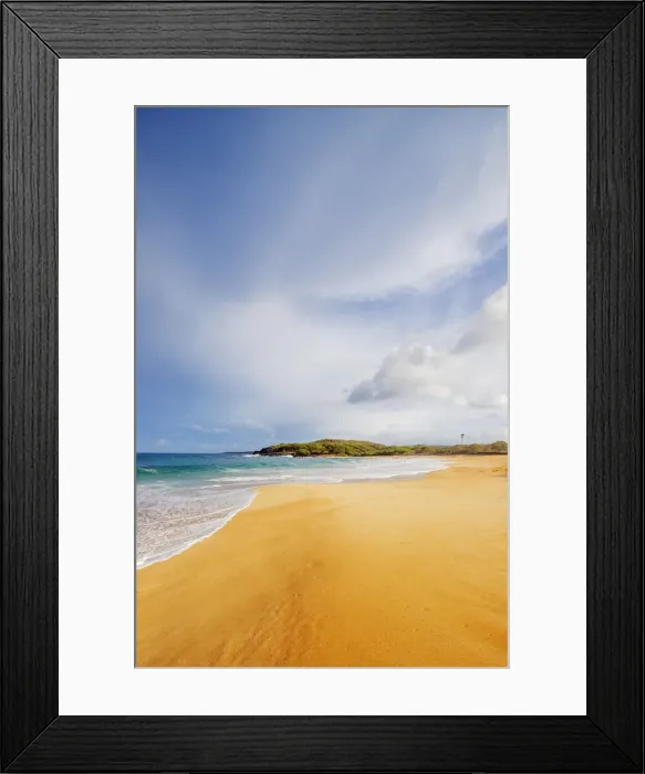 Framed Print : Papohaku Beach, Molokai Island, Hawaii, United States of America, North America Framed Print : Papohaku Beach, Molokai Island, Hawaii, United States of America, North America