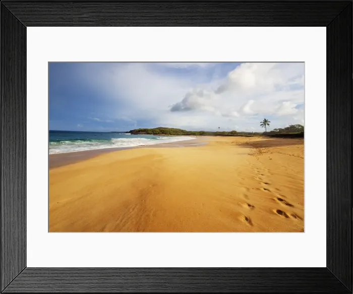 Framed Print : Papohaku Beach, Molokai Island, Hawaii, United States of America, North America Framed Print : Papohaku Beach, Molokai Island, Hawaii, United States of America, North America