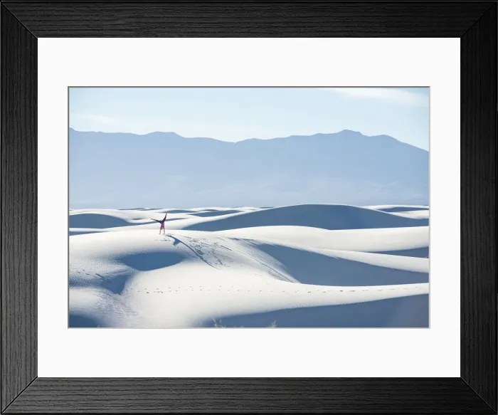 Framed Print : Cartwheels in White Sands National Park, New Mexico, United States of America Framed Print : Cartwheels in White Sands National Park, New Mexico, United States of America
