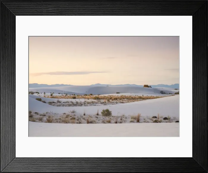 Framed Print : White Sands National Park near Alamogordo, New Mexico, United States of America Framed Print : White Sands National Park near Alamogordo, New Mexico, United States of America