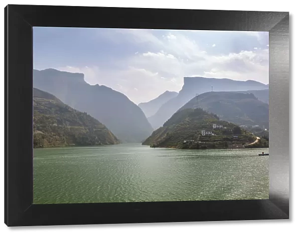 View of the Three Gorges on the Yangtze River, Peoples Republic of China, Asia