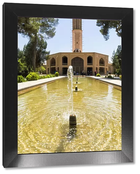 Biggest Wind Tower in the world at Dolat Abad Garden, Yazd, Iran, Middle East