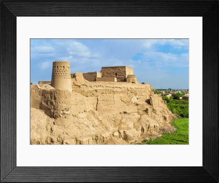 Framed Print : Narin Qaleh (Narin Ghaleh), Meybod mud-brick fortress, Meybod, Yazd Province, Iran Framed Print : Narin Qaleh (Narin Ghaleh), Meybod mud-brick fortress, Meybod, Yazd Province, Iran