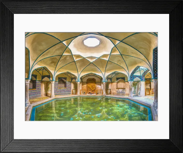 Framed Print : Meydan-e Gandj-e Ali Khan Square, Gandj-e Ali Khan Hammam now an ethnological museum with Framed Print : Meydan-e Gandj-e Ali Khan Square, Gandj-e Ali Khan Hammam now an ethnological museum with