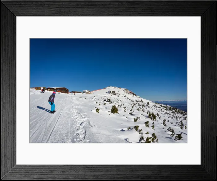 Framed Print : Borovets Ski Resort, mountain views from Yastrebets Gondola, Bulgaria, Europe Framed Print : Borovets Ski Resort, mountain views from Yastrebets Gondola, Bulgaria, Europe