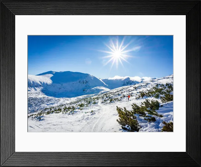 Framed Print : Borovets Ski Resort, mountain views from Yastrebets Gondola, Bulgaria, Europe Framed Print : Borovets Ski Resort, mountain views from Yastrebets Gondola, Bulgaria, Europe
