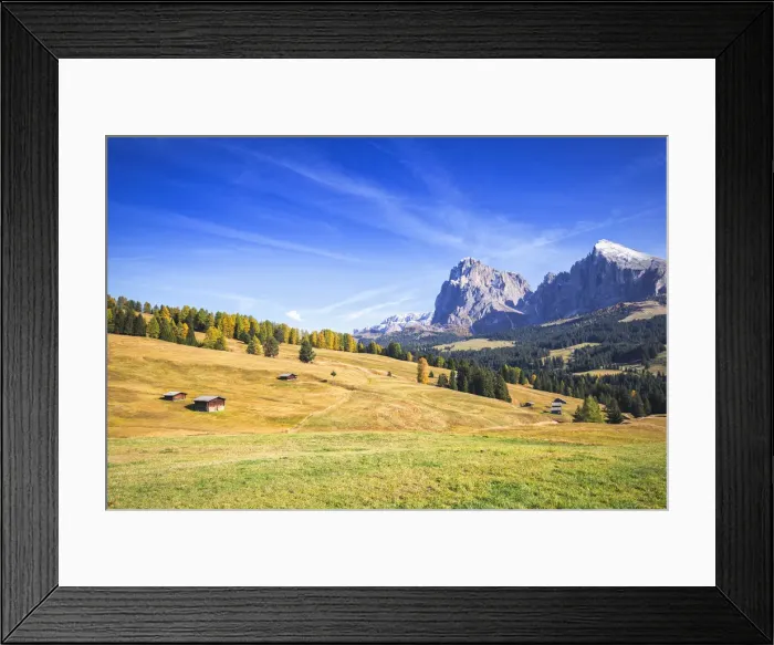 Framed Print : Autumn color at Seiser Alm, Dolomites, province of Bolzano, South Tirol, Italy, Europe Framed Print : Autumn color at Seiser Alm, Dolomites, province of Bolzano, South Tirol, Italy, Europe