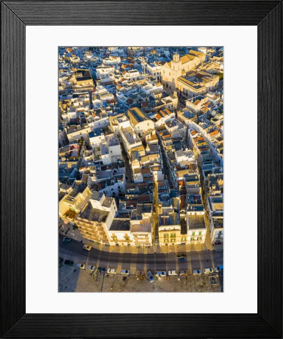 Framed Print : Aerial zenithal view of Putignano, Putignano, Apulia, Italy, Europe Framed Print : Aerial zenithal view of Putignano, Putignano, Apulia, Italy, Europe