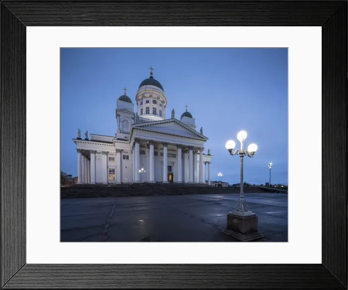 Framed Print : Exterior of Helsinki Cathedral at night, Helsinki, Finland, Europe Framed Print : Exterior of Helsinki Cathedral at night, Helsinki, Finland, Europe