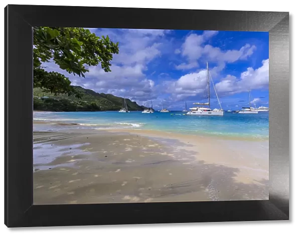 Beautiful Princess Margaret Beach, Port Elizabeth, Admiralty Bay, Bequia, The Grenadines