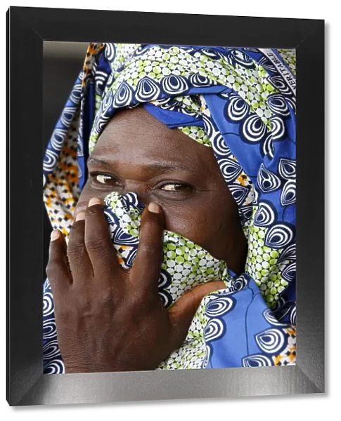 Muslim woman, Lome, Togo, West Africa, Africa