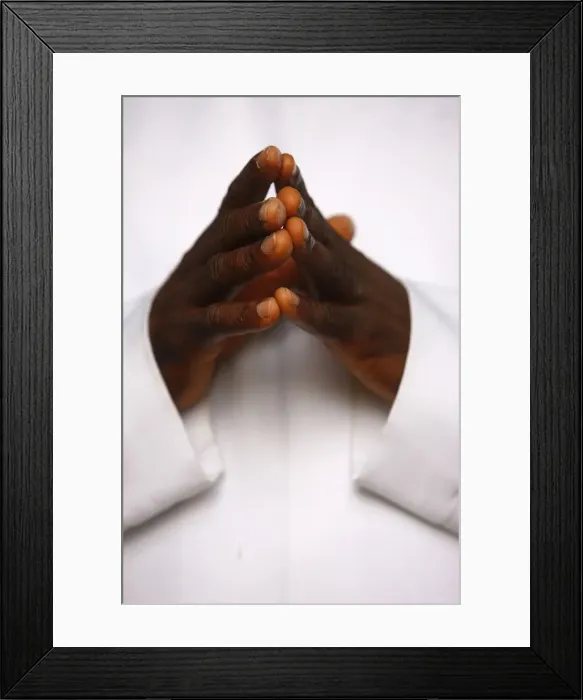 Framed Print : Monk, Danyi Dzogbegan, Togo, West Africa, AFrica Framed Print : Monk, Danyi Dzogbegan, Togo, West Africa, AFrica