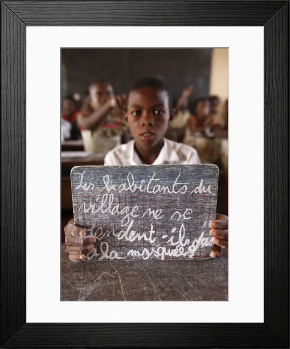 Framed Print : African school, Lome, Togo, West Africa, Africa Framed Print : African school, Lome, Togo, West Africa, Africa
