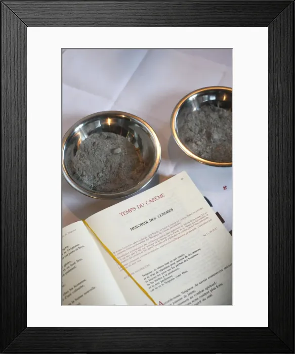 Framed Print : Ash Wednesday, Quimper, Finistere, Brittany, France, Europe Framed Print : Ash Wednesday, Quimper, Finistere, Brittany, France, Europe