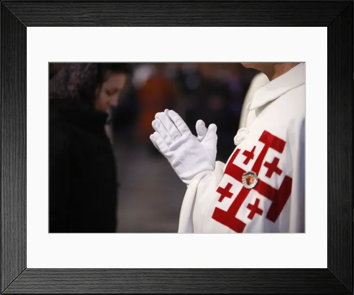 Framed Print : Knight of the Holy Sepulchre, Paris, France, europe Framed Print : Knight of the Holy Sepulchre, Paris, France, europe
