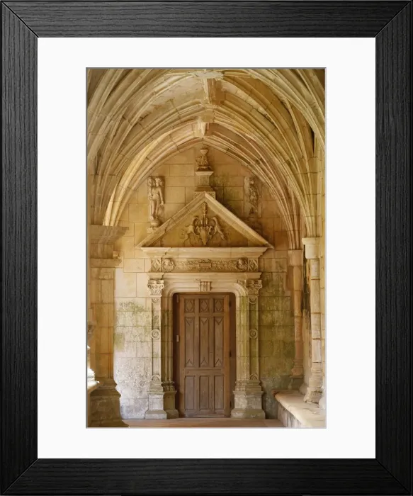 Framed Print : Cadouin Abbey cloister, Cadouin, Dordogne, France, Europe Framed Print : Cadouin Abbey cloister, Cadouin, Dordogne, France, Europe