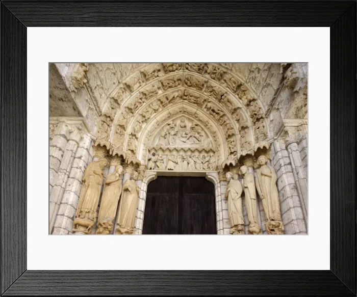 Framed Print : North gate, Chartres cathedral, UNESCO World Heritage Site, Chartres, Eure-et-Loir Framed Print : North gate, Chartres cathedral, UNESCO World Heritage Site, Chartres, Eure-et-Loir