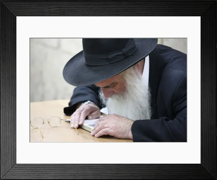 Framed Print : Orthodox Jew in the Mount Meron Synagogue, Meron, Galilee, Israel, Middle East Framed Print : Orthodox Jew in the Mount Meron Synagogue, Meron, Galilee, Israel, Middle East