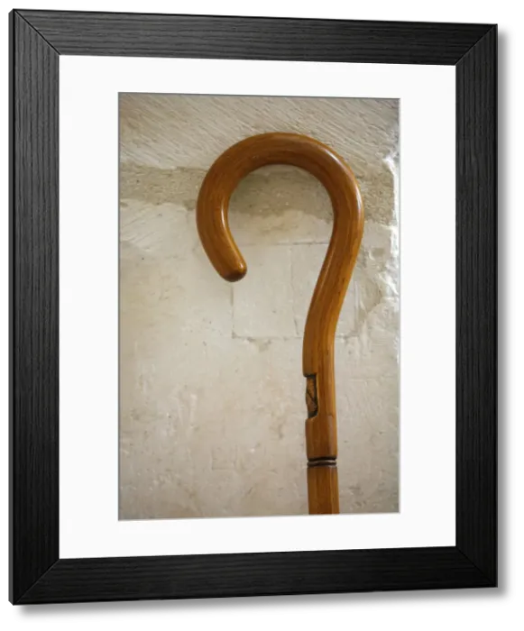 Framed Print : Bishops crozier, Pontigny, Yonne, France, Europe Framed Print : Bishops crozier, Pontigny, Yonne, France, Europe