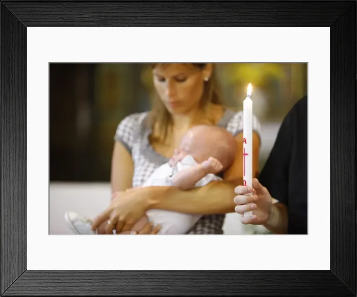 Framed Print : Catholic baptism, Saint Gervais, Haute Savoie, France, Europe Framed Print : Catholic baptism, Saint Gervais, Haute Savoie, France, Europe