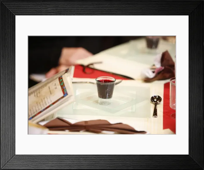 Framed Print : Passover celebration, Paris, France, Europe Framed Print : Passover celebration, Paris, France, Europe