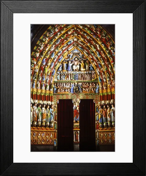 Framed Print : Last Judgement Gate, Amiens Cathedral, UNESCO World Heritage Site, Amiens, Somme, France Framed Print : Last Judgement Gate, Amiens Cathedral, UNESCO World Heritage Site, Amiens, Somme, France