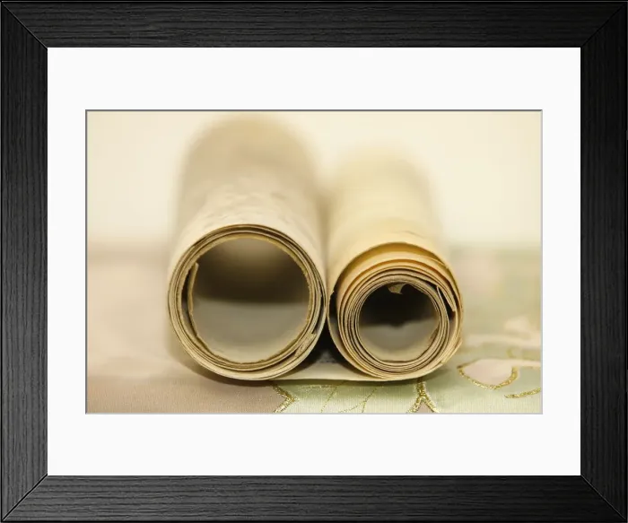 Framed Print : Book of Esther (Meguilah), Paris, France, Europe Framed Print : Book of Esther (Meguilah), Paris, France, Europe