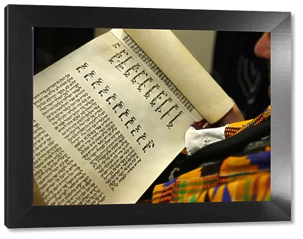 Book of Esther (Meguilah), Purim celebration in a Liberal synagogue, Paris, France