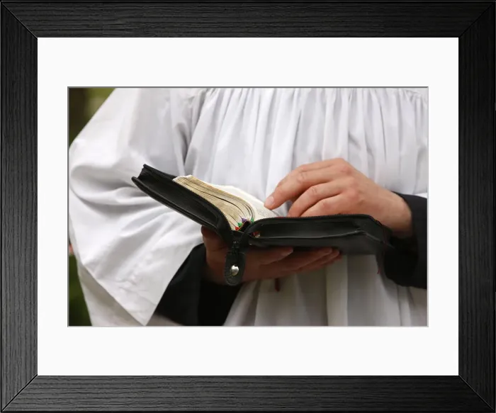 Framed Print : Priests Bible, Villepreux, Yvelines, France, Europe Framed Print : Priests Bible, Villepreux, Yvelines, France, Europe