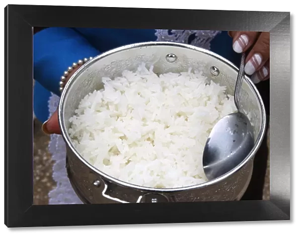Cooked rice, Paris, France, Europe
