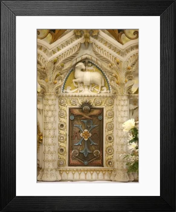 Framed Print : Main tabernacle in Fourviere Basilica, Lyon, Rhone, France, Europe Framed Print : Main tabernacle in Fourviere Basilica, Lyon, Rhone, France, Europe