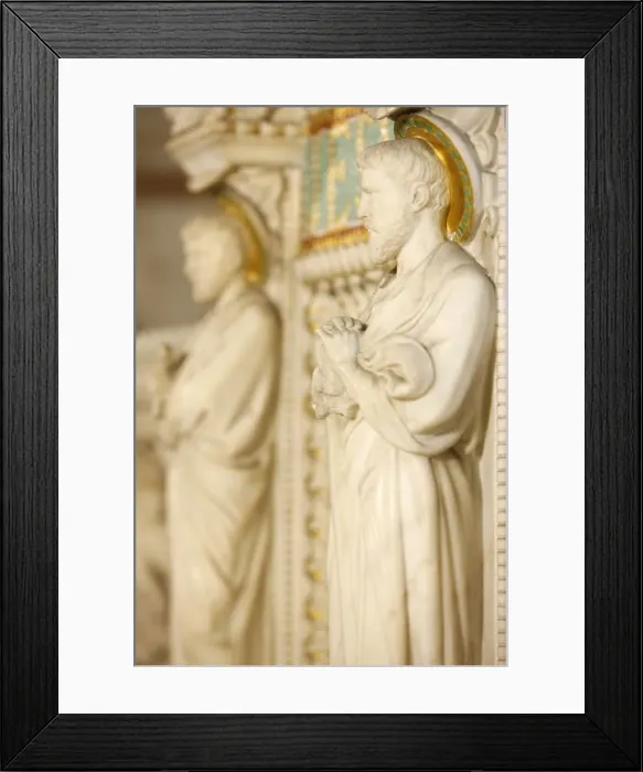 Framed Print : St. Paul on the altar in the crypt of Fourviere Basilica, Lyon, Rhone, France, Europe Framed Print : St. Paul on the altar in the crypt of Fourviere Basilica, Lyon, Rhone, France, Europe