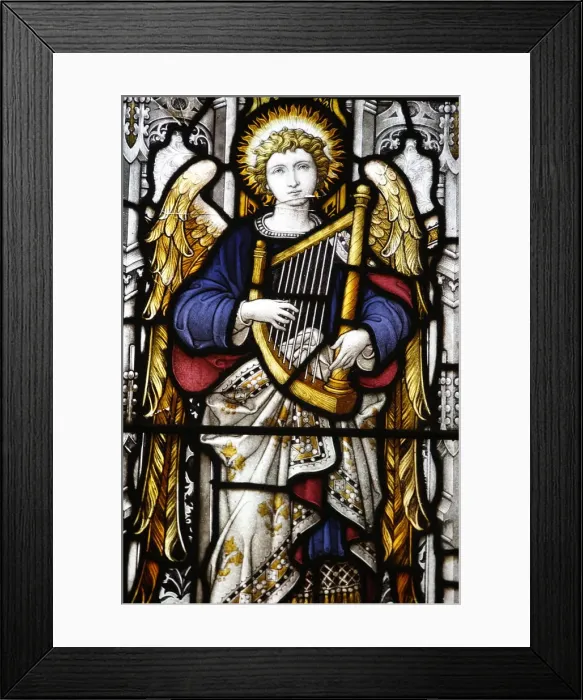 Framed Print : Stained glass in St. George Anglican cathedral, Jerusalem, Israel, Middle East Framed Print : Stained glass in St. George Anglican cathedral, Jerusalem, Israel, Middle East