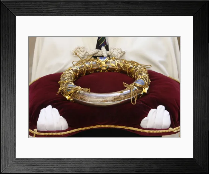 Framed Print : Crown of Thorns, Christs Passion relics at Notre Dame cathedral, Paris, France Framed Print : Crown of Thorns, Christs Passion relics at Notre Dame cathedral, Paris, France