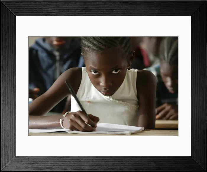 Framed Print : Schoolchildren, Garage-Bentenier, Thies, Senegal, West Africa, Africa Framed Print : Schoolchildren, Garage-Bentenier, Thies, Senegal, West Africa, Africa