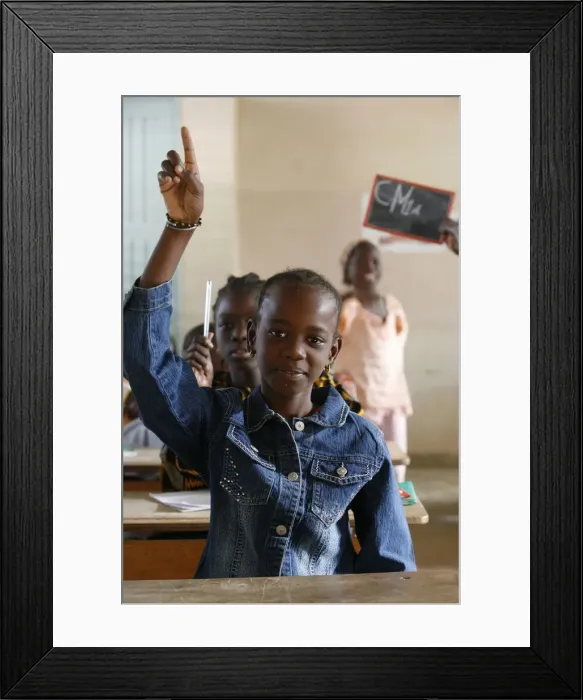 Framed Print : Senegal schoolchildren, Popenguine, Thies, Senegal, West Africa, Africa Framed Print : Senegal schoolchildren, Popenguine, Thies, Senegal, West Africa, Africa