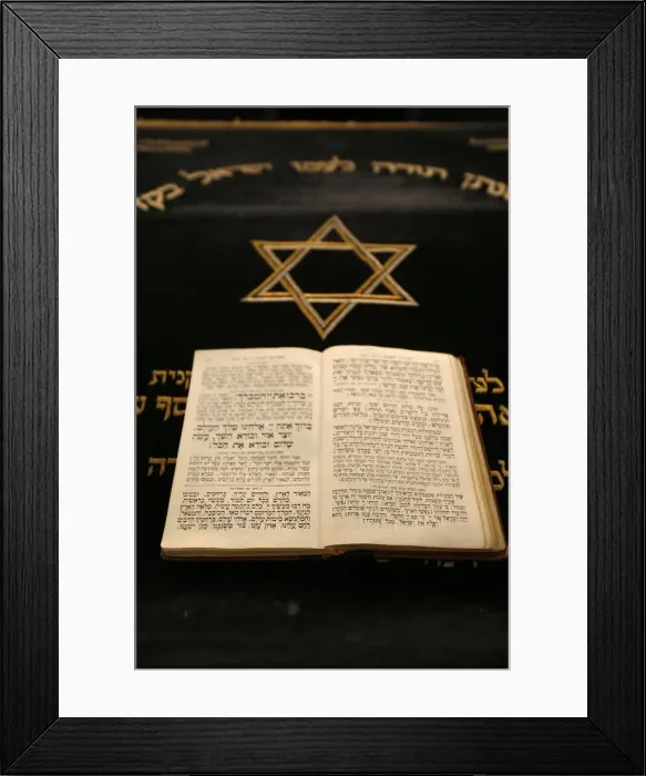 Framed Print : Torah in Stadttempel Synagogue, Vienna, Austria, Europe Framed Print : Torah in Stadttempel Synagogue, Vienna, Austria, Europe