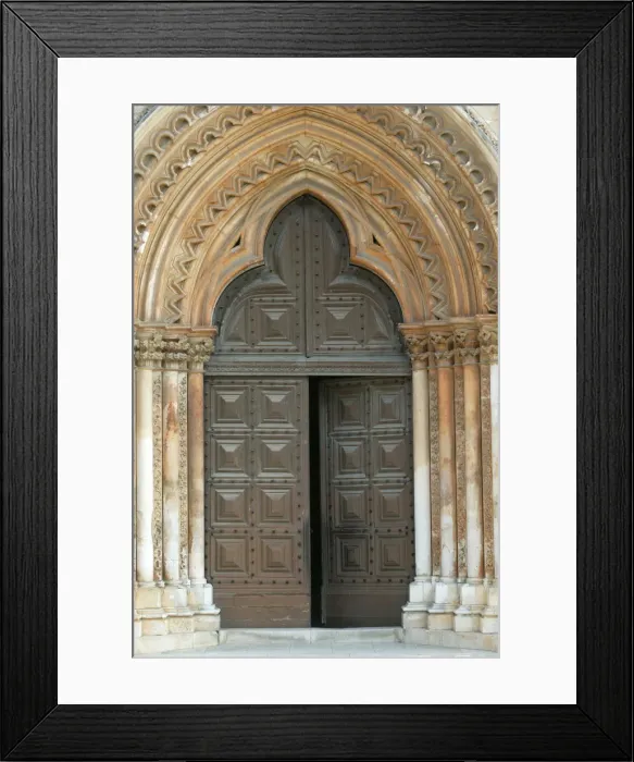 Framed Print : Batalha monastery door, UNESCO World Heritage Site, Batalha, Estremadura, Portugal Framed Print : Batalha monastery door, UNESCO World Heritage Site, Batalha, Estremadura, Portugal