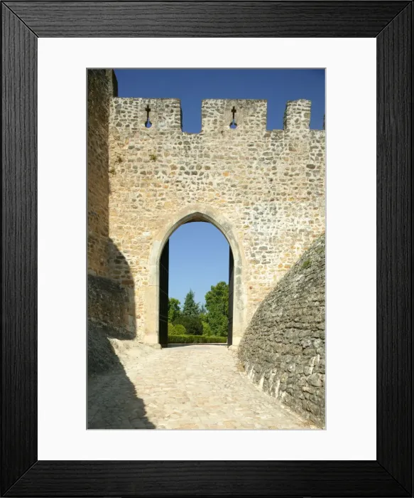 Framed Print : Templars castle, Tomar, Estremadura, Portugal, Europe Framed Print : Templars castle, Tomar, Estremadura, Portugal, Europe