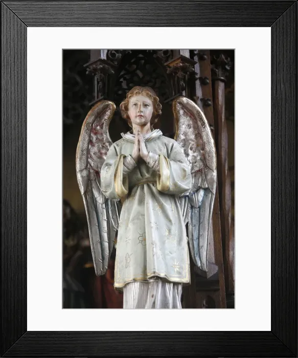 Framed Print : Angel, Melk, Basse-Autriche, Austria, Europe Framed Print : Angel, Melk, Basse-Autriche, Austria, Europe